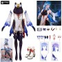 Simil Ganyu Vestito Genshin Impact Carnevale Cosplay Impact Anime Costume GENIMP01